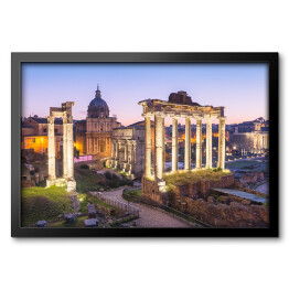 Obraz w ramie Forum Romanum, Włochy