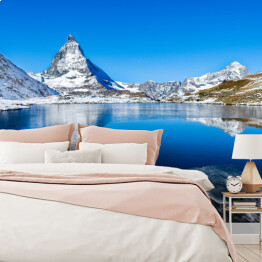 Fototapeta Odbicie Matterhorn w jeziorze