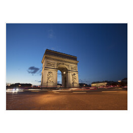 Plakat samoprzylepny Łuk Triumfalny, Paryż, Francja