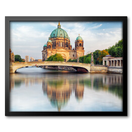 Obraz w ramie Katedra Berlińska, Berlin, Niemcy
