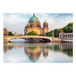 Plakat samoprzylepny Katedra Berlińska, Berlin, Niemcy