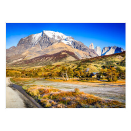 Plakat Jesień w Torres del Paine, Patagonia, Chile