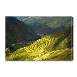 Mieniąca się zielenią Święta Dolina Inków, Peru