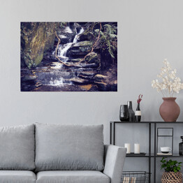 Plakat samoprzylepny Wodospad Creek