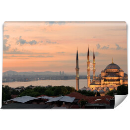 Fototapeta Panorama meczetu Sultan Ahmed