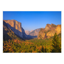 Plakat samoprzylepny Park Narodowy Yosemite, Kalifornia, Stany Zjednoczone