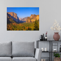 Plakat Park Narodowy Yosemite, Kalifornia, Stany Zjednoczone