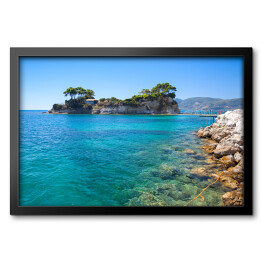 Obraz w ramie Wyspa Zakynthos, Grecja