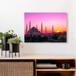 Obraz na płótnie Błękitny meczet w Istanbuł, Turcja