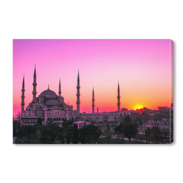 Obraz na płótnie Błękitny meczet w Istanbuł, Turcja