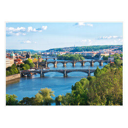 Mosty w Pradze latem - Republika Czeska