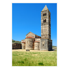 Plakat Kościół Holly Trinity, Sardynia, Włochy