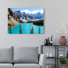 Obraz na płótnie Moraine Lake, Park Narodowy Banff, Kanada
