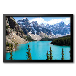 Obraz w ramie Moraine Lake, Park Narodowy Banff, Kanada