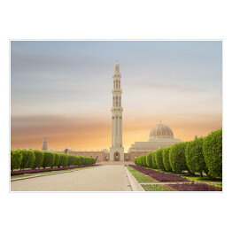 Plakat Oman, Muscat, Wielki Meczet sułtana Qaboos
