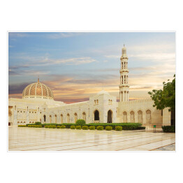 Plakat Oman, Muscat, Wielki Meczet