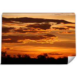 Fototapeta winylowa zmywalna Afrykański zachód słońca, Tanzania