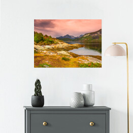 Plakat Wspaniały krajobraz Parku Narodowego Tierra del Fuego, Argentyna