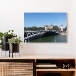 Obraz na płótnie Most Alexandra III w Paryżu