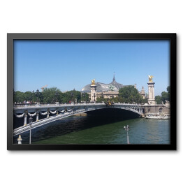 Obraz w ramie Most Alexandra III w Paryżu