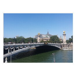Plakat Most Alexandra III w Paryżu