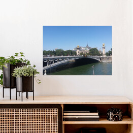 Plakat samoprzylepny Most Alexandra III w Paryżu