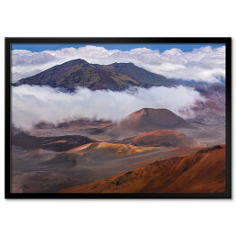 Plakat w ramie Góra Krateru Haleakala