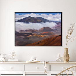 Plakat w ramie Góra Krateru Haleakala
