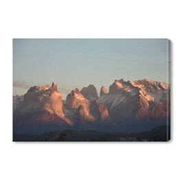 Obraz na płótnie Widok na Park Narodowy Torres del Paine w Chile