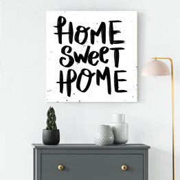 Obraz na płótnie "Kochany dom" - napis