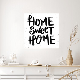 Plakat samoprzylepny "Kochany dom" - napis