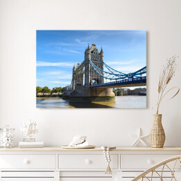 Tower Bridge nad Tamizą w Londynie
