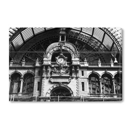 Obraz na płótnie Stacja kolejowa w Antwerpii