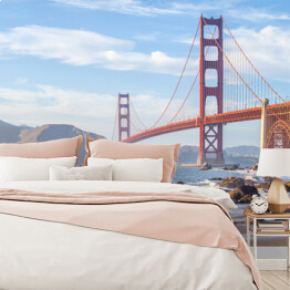 Fototapeta Golden Gate Bridge, San Francisco, Kalifornia - widok z wybrzeża