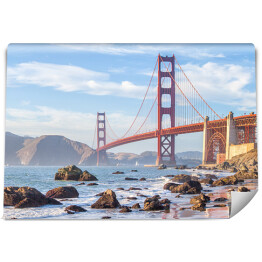 Fototapeta Golden Gate Bridge, San Francisco, Kalifornia - widok z wybrzeża