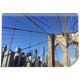 Fototapeta Brooklyn Bridge widok z mostu