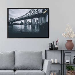 Obraz w ramie Story Bridge w Brisbane - Australia