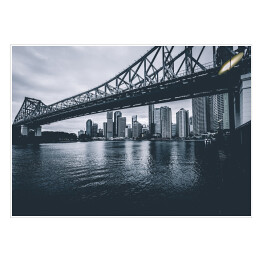 Plakat samoprzylepny Story Bridge w Brisbane - Australia