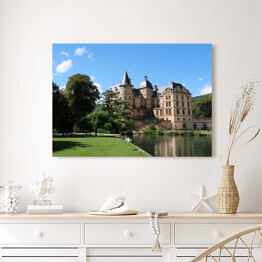 Obraz na płótnie Zamek Vizille we Francji