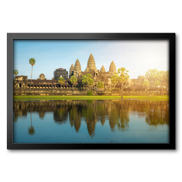 Obraz w ramie Zabytkowa świątynia, Kambodża