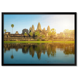 Plakat w ramie Zabytkowa świątynia, Kambodża