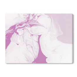 Obraz na płótnie Różowo biała abstrakcyjna powierzchnia