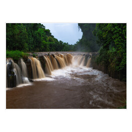 Wodospad Tad Pha Suam, Laos