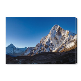 Obraz na płótnie Himalaje - górskie szczyty z przełęczy Cho La
