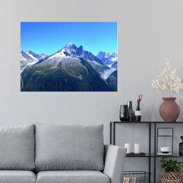 Plakat Masyw Mont Blanc