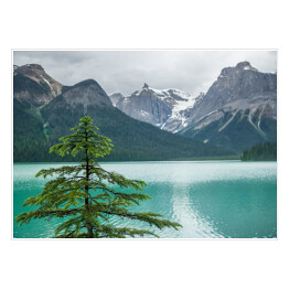 Plakat Jezioro Emerald w Parku Narodowym Yoho, Kolumbia Brytyjska, Kanada