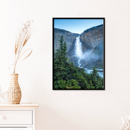 Plakat w ramie Wodospad Takakkaw, Kolumbia Brytyjska, Kanada