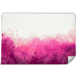 Fototapeta winylowa zmywalna Różowa abstrakcyjna łąka