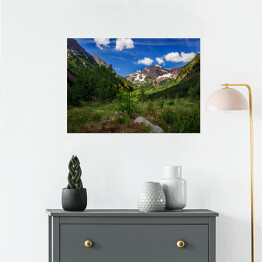 Plakat samoprzylepny Górski pejzaż