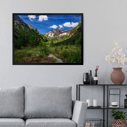 Obraz w ramie Górski pejzaż